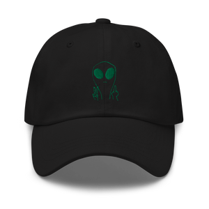 COME IN PEACE - DAD HAT - GREEN