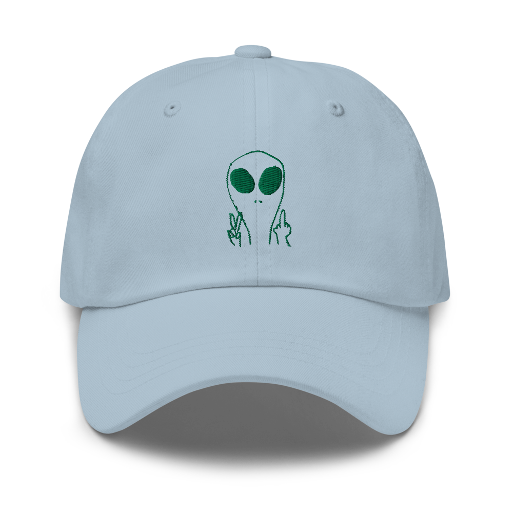 COME IN PEACE - DAD HAT - GREEN