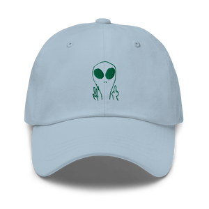COME IN PEACE - DAD HAT - GREEN