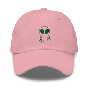 COME IN PEACE - DAD HAT - GREEN