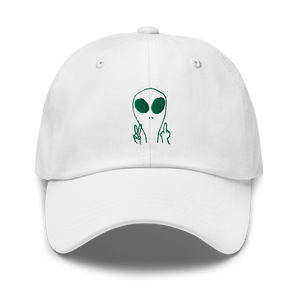 COME IN PEACE - DAD HAT - GREEN